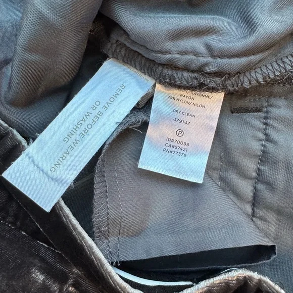 LOFT Brown Velvet Wide Leg Pants Trousers 6 - Picture 7 of 8